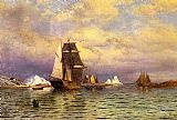 William Bradford Wall Art - Looking out of Battle Harbor